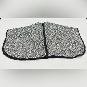 Jones New York Zip Front Puncho Sweater Size 2X/3X
